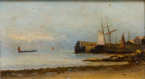 Newlyn Harbor af English School